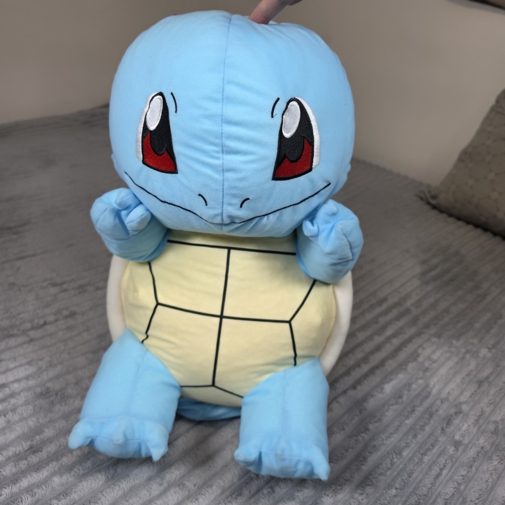 Pokemon Squirtle 29 Inch Plush Toy Factory Nintendo Stuffed Animal Blue JUMBO‎